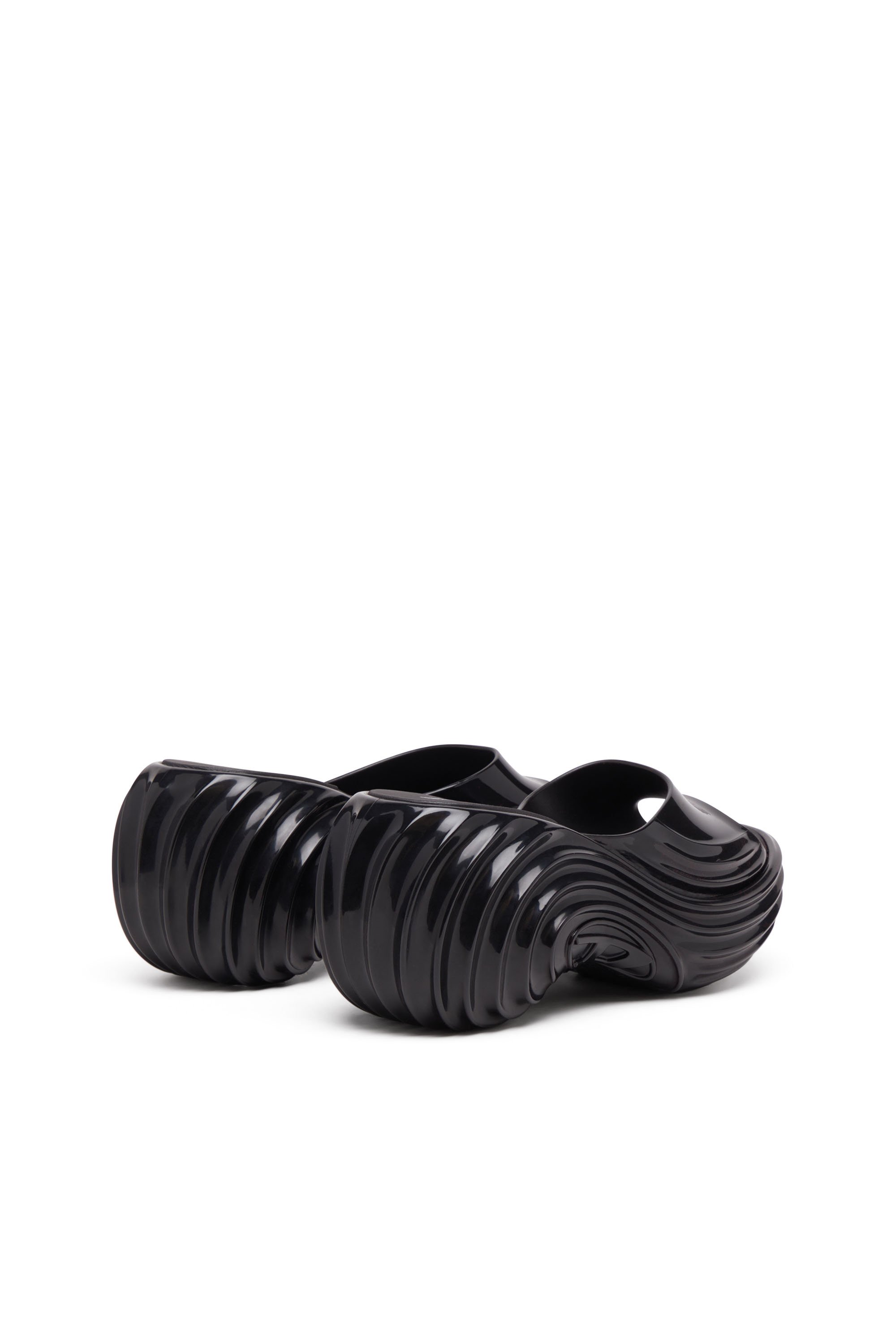 Diesel - MELISSA QUANTUM PLATFORM, Woman's Platform mule in Melflex® in Black - 4