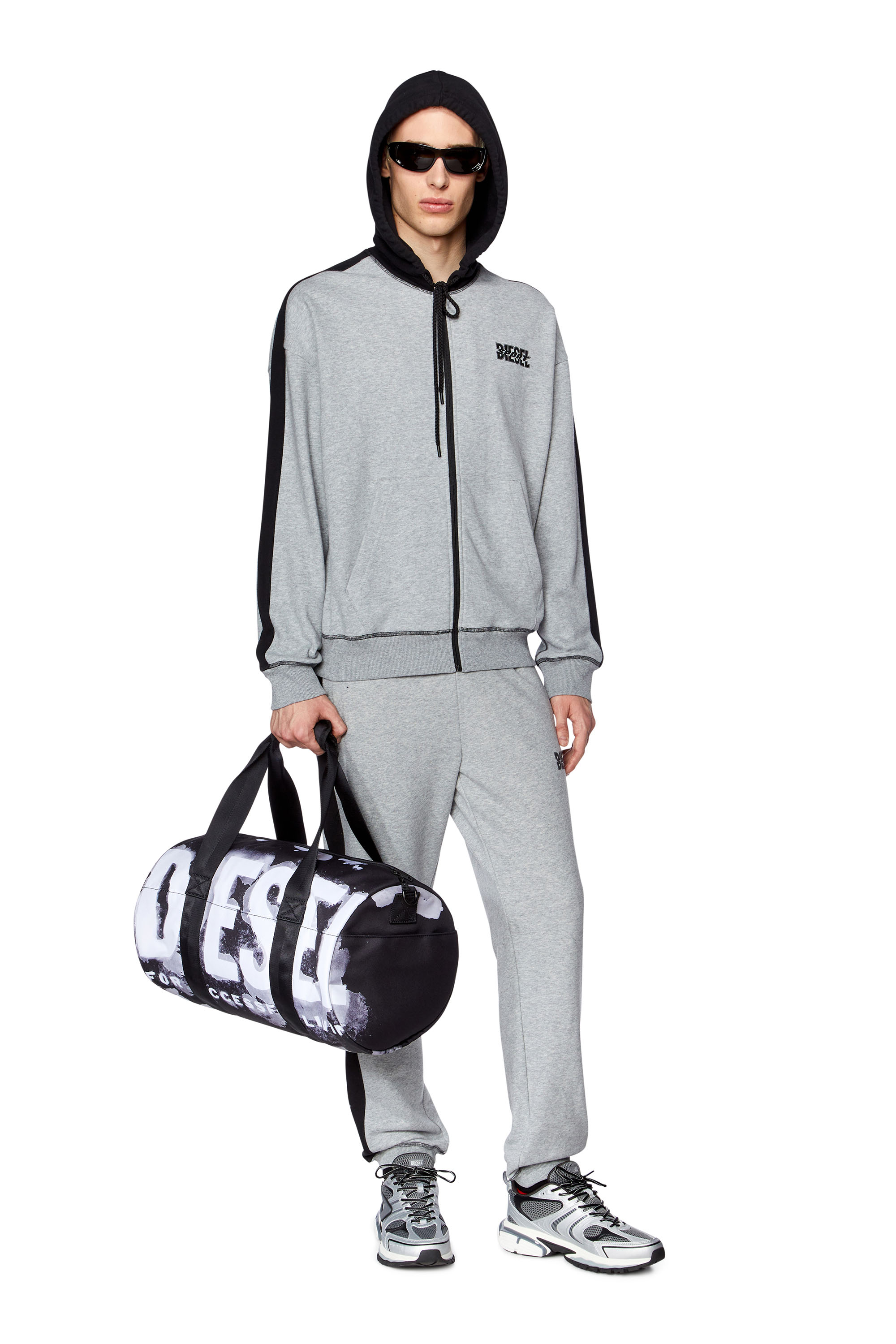 Diesel - RAVE DUFFLE X, Black - Image 6