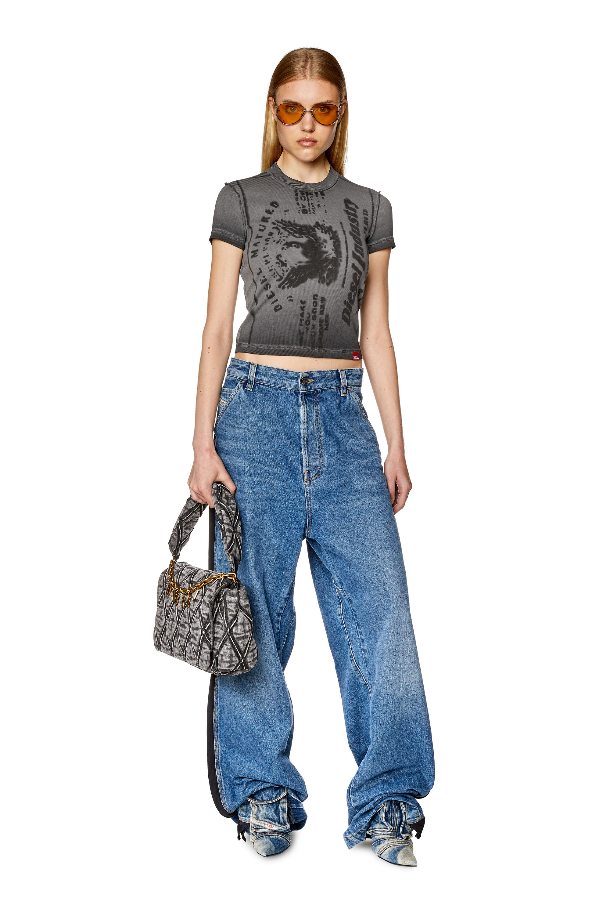 Diesel - T-SKINZY-L1, Grey - Image 2