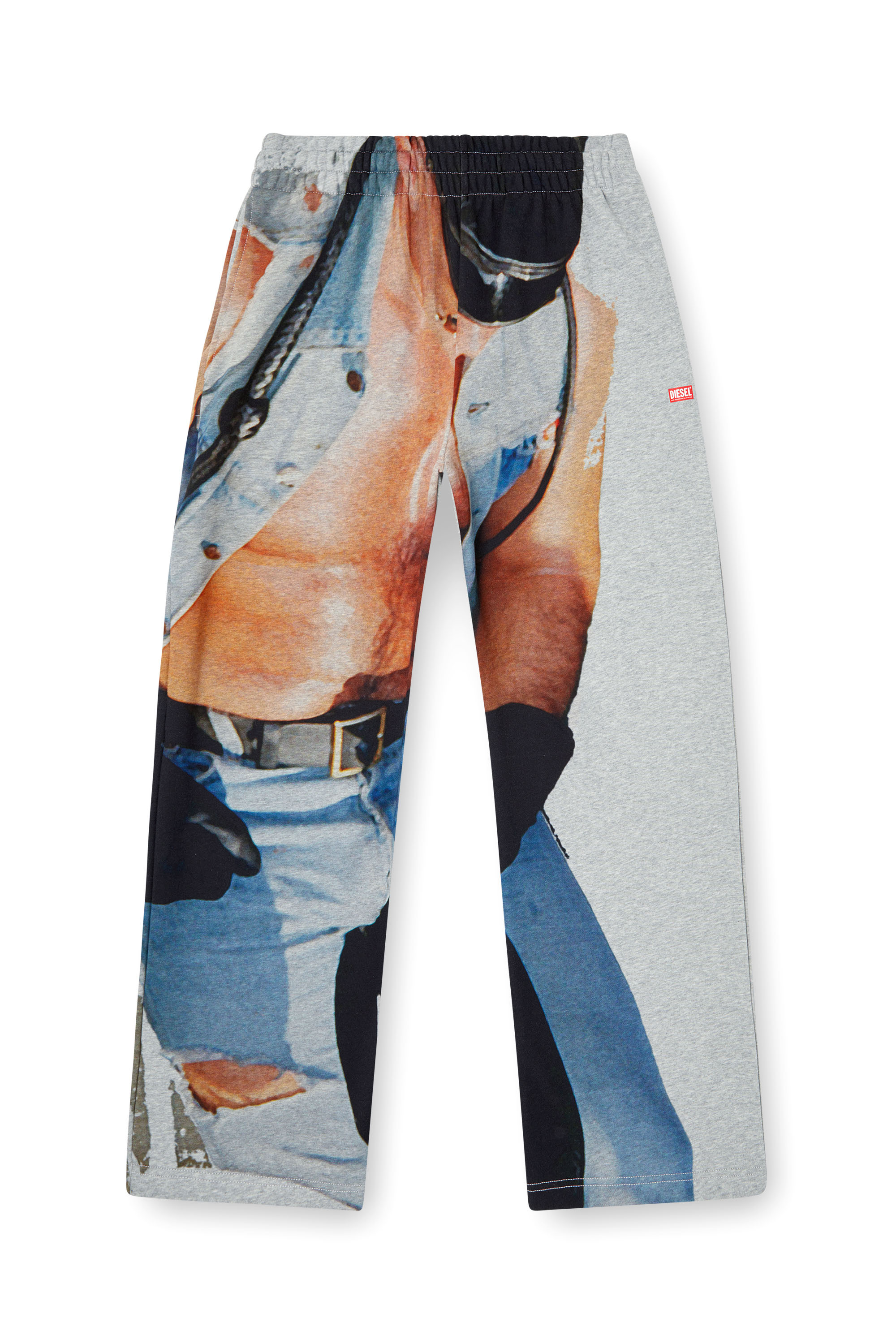 Diesel - PR-P-MARTAINS-TOM25, Unisex's Sweatpants with graphic print in Grey - 2