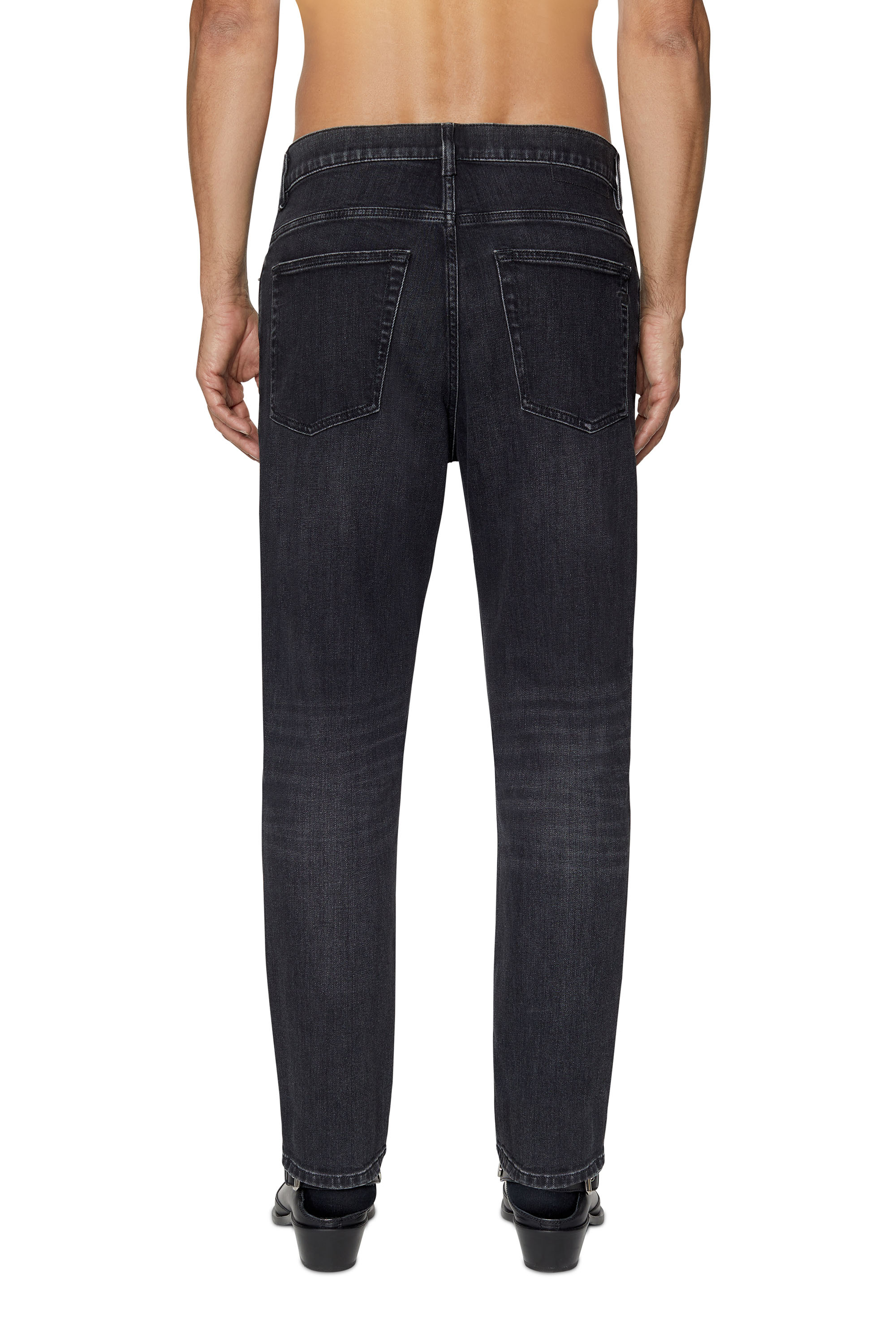 Diesel - Tapered Jeans 2005 D-Fining 09B83, Black/Dark grey - Image 2
