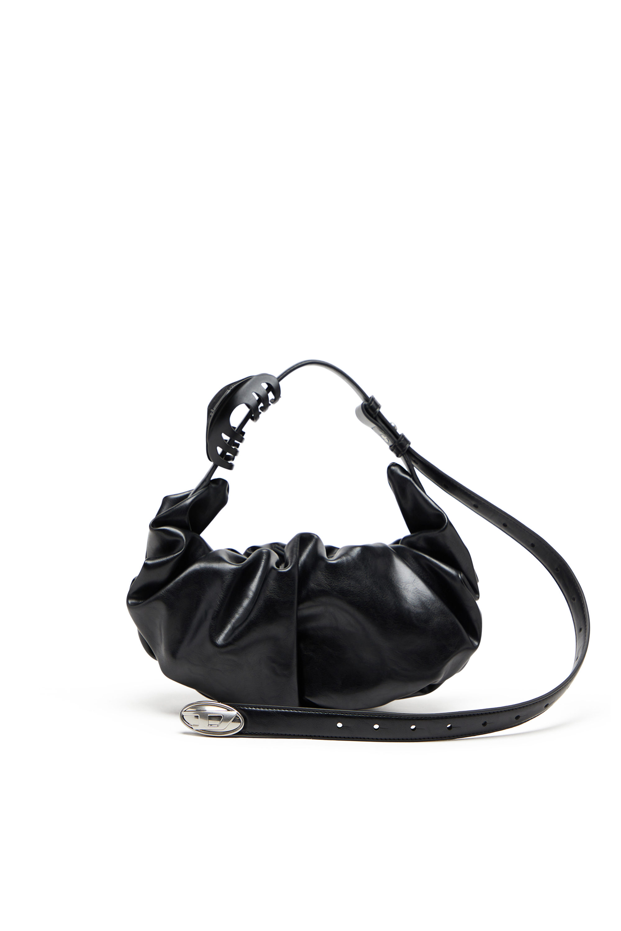 Diesel - GRAB-D HOBO S, Woman's Grab-D-Hobo bag in Black - 1