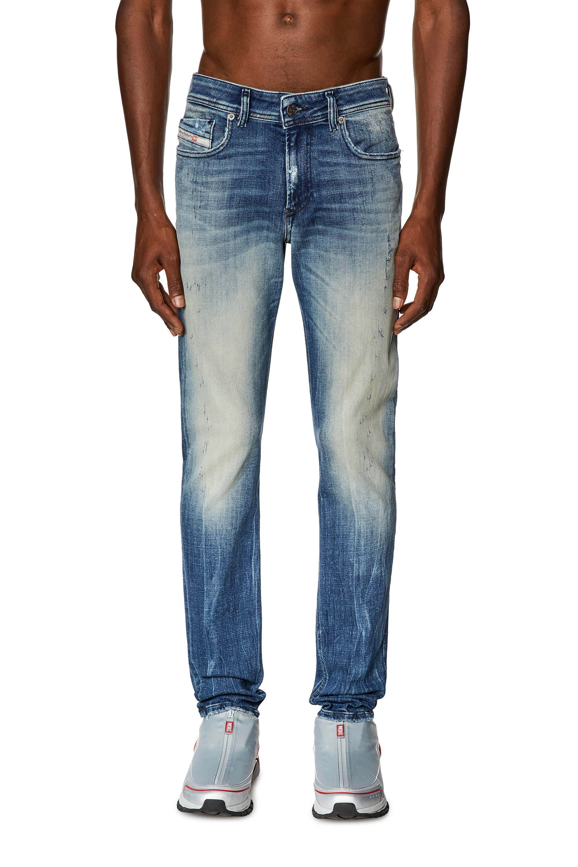 Diesel - Skinny Jeans 1979 Sleenker 09G87, Dark Blue - Image 1
