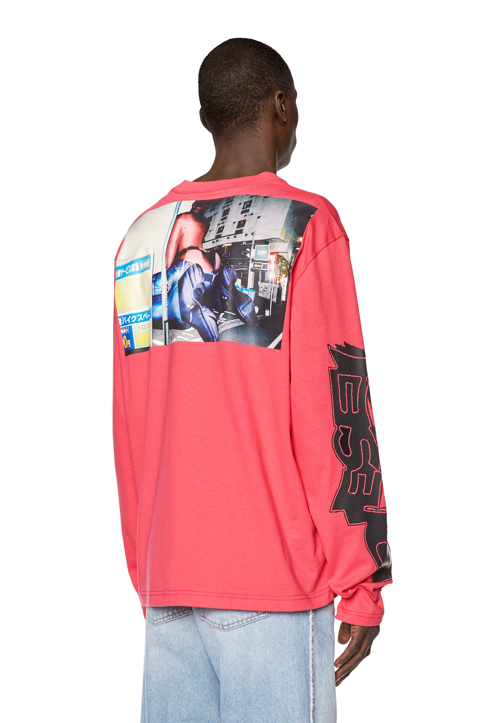 Diesel - T-CRANE-LS-L2, Pink - Image 4
