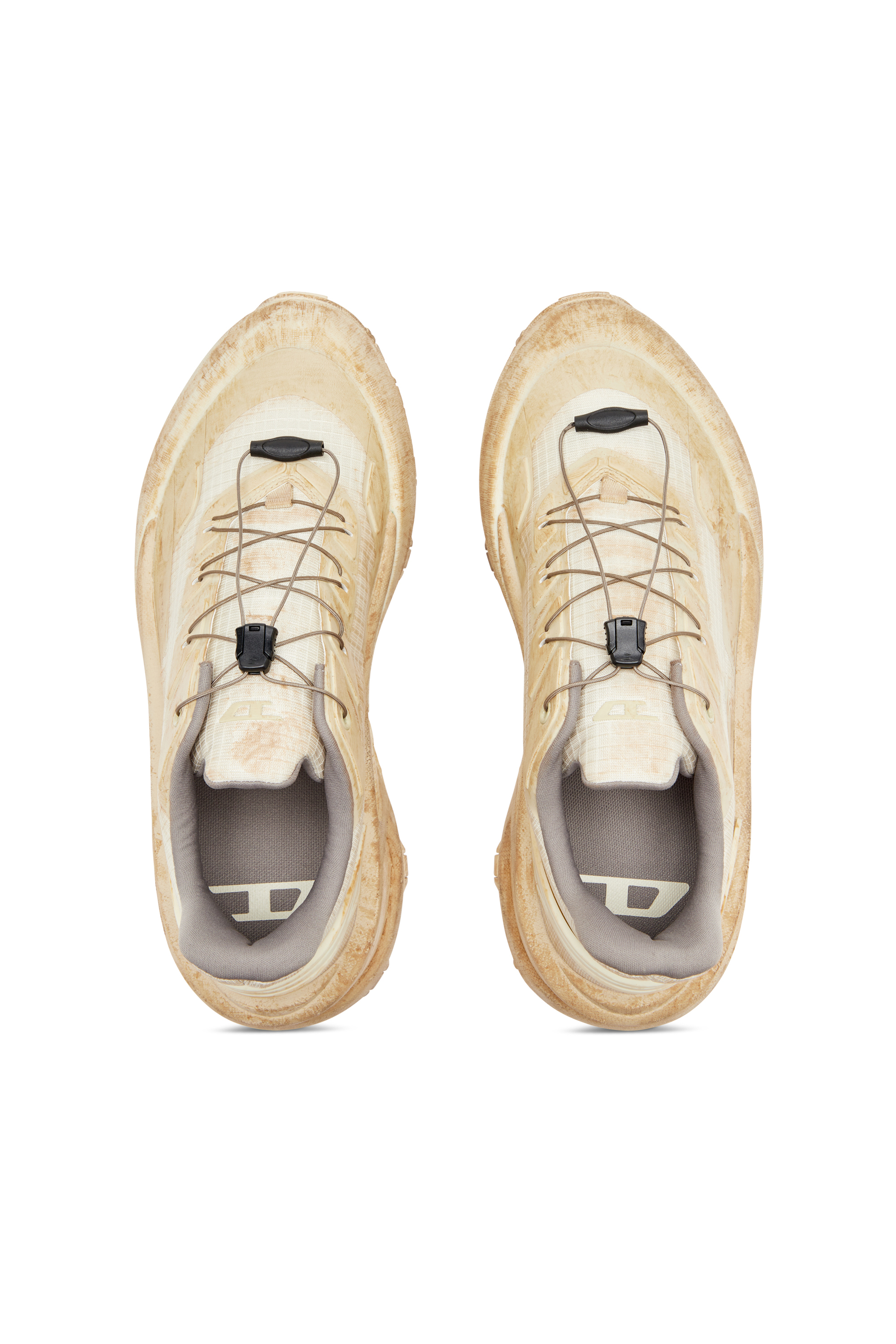 Diesel - D-CAGE RUNNER, Man's D-Cage Runner-Sneaker in Beige - 4