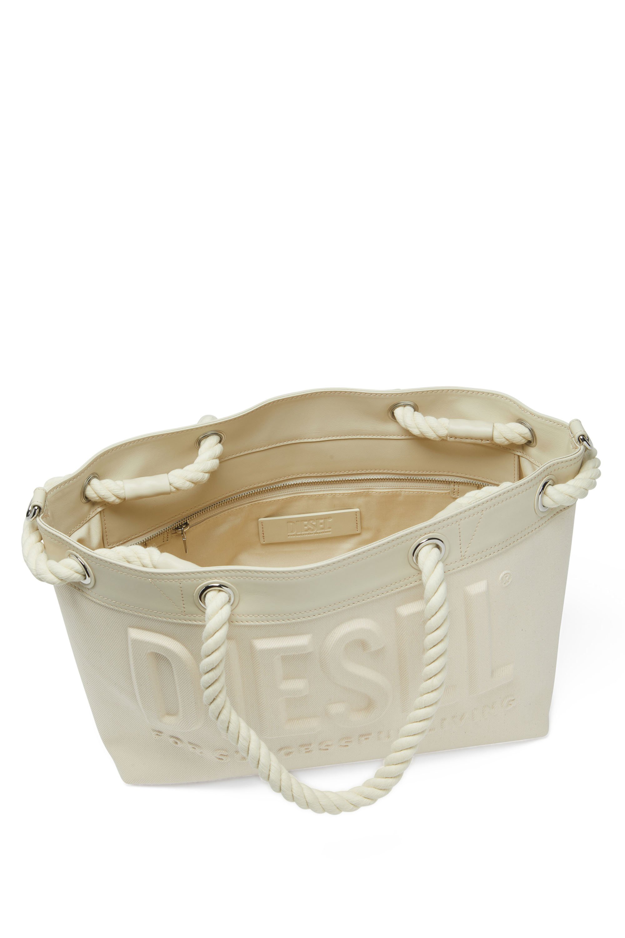 Diesel - ROPE TOTE M, White - Image 5