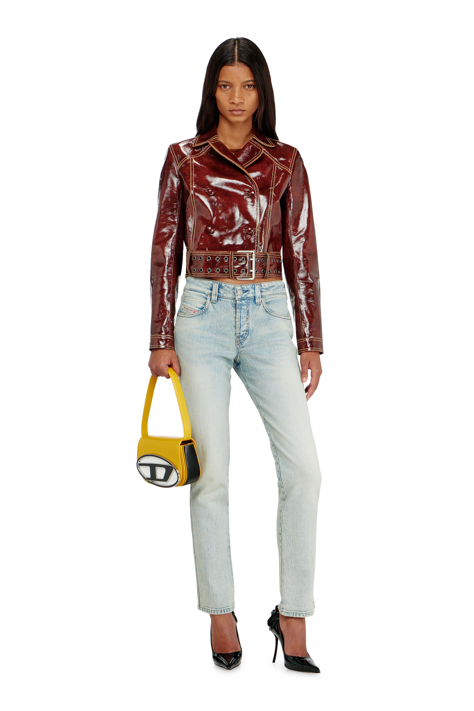 Diesel - Woman's Slim Jeans 1992 D-Jiann 0KBBK, Light Blue - 3