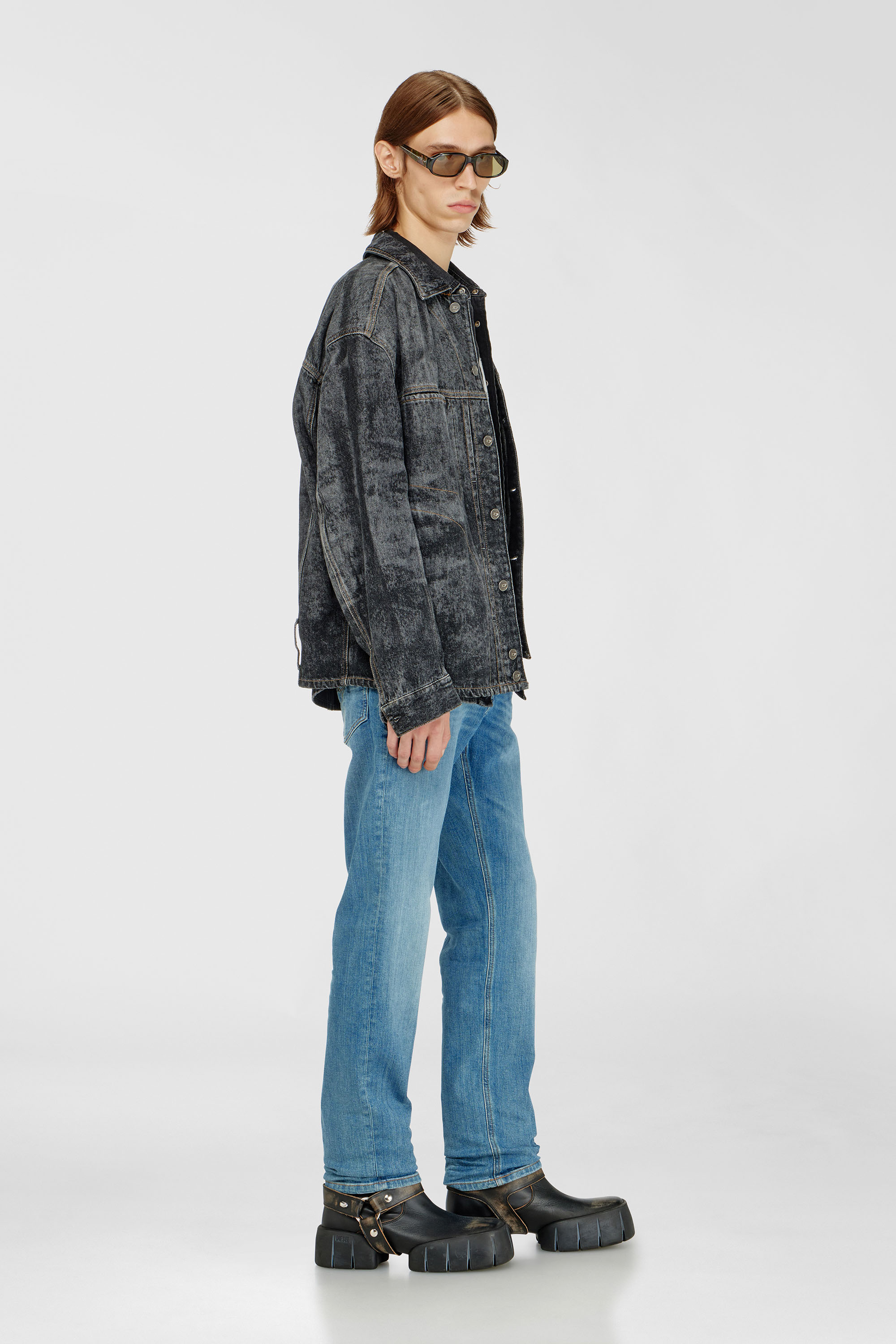 Diesel - Man's Regular Jeans 1986 Larkee-Beex 0KIAL, Light Blue - 2
