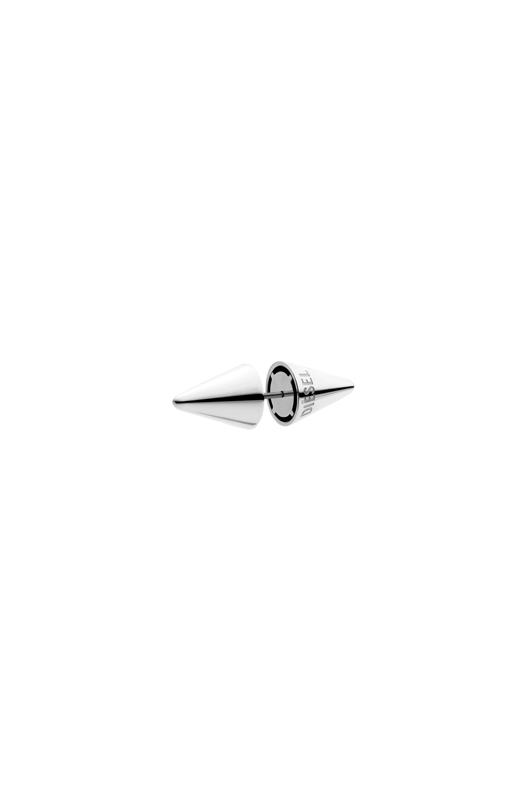 Diesel - DX1640040 JEWELLERY, Unisex's Stainless steel spike stud earring in Silver - 1