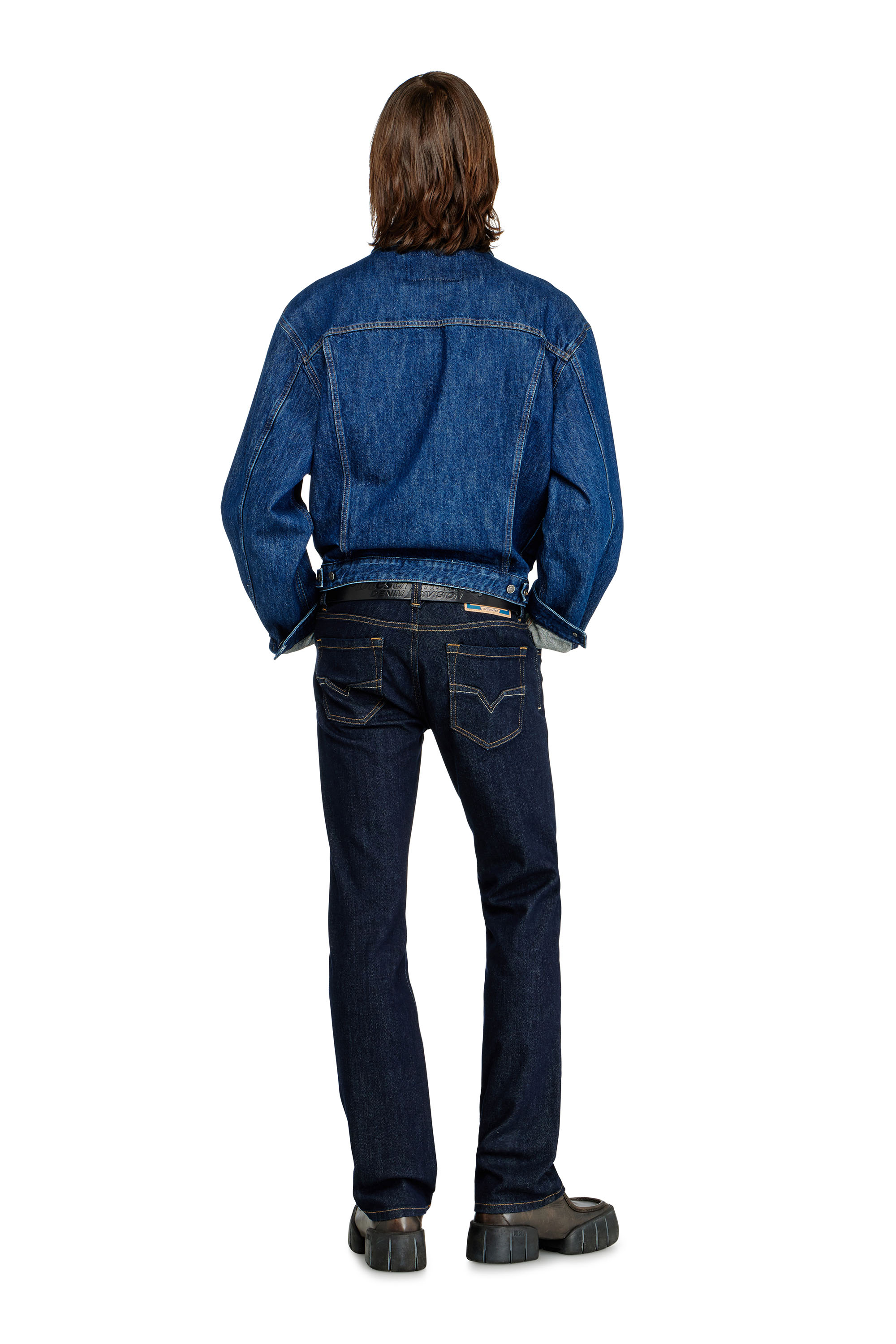Diesel - Man's Regular Jeans 1985 Larkee 0DBEJ, Dark Blue - 4