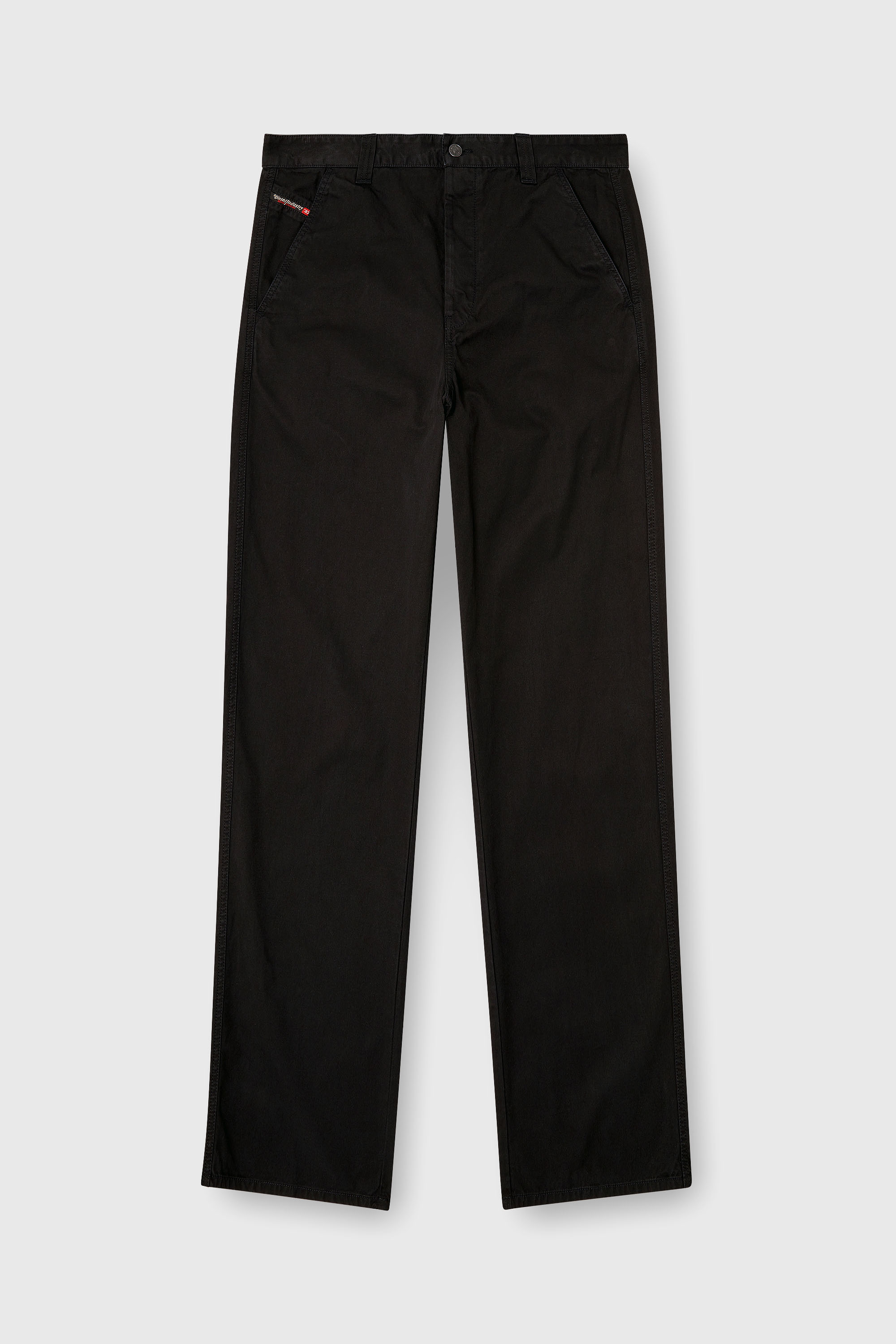 Diesel - P-HANT-CHINO, Man's Chino pants in Black - 2