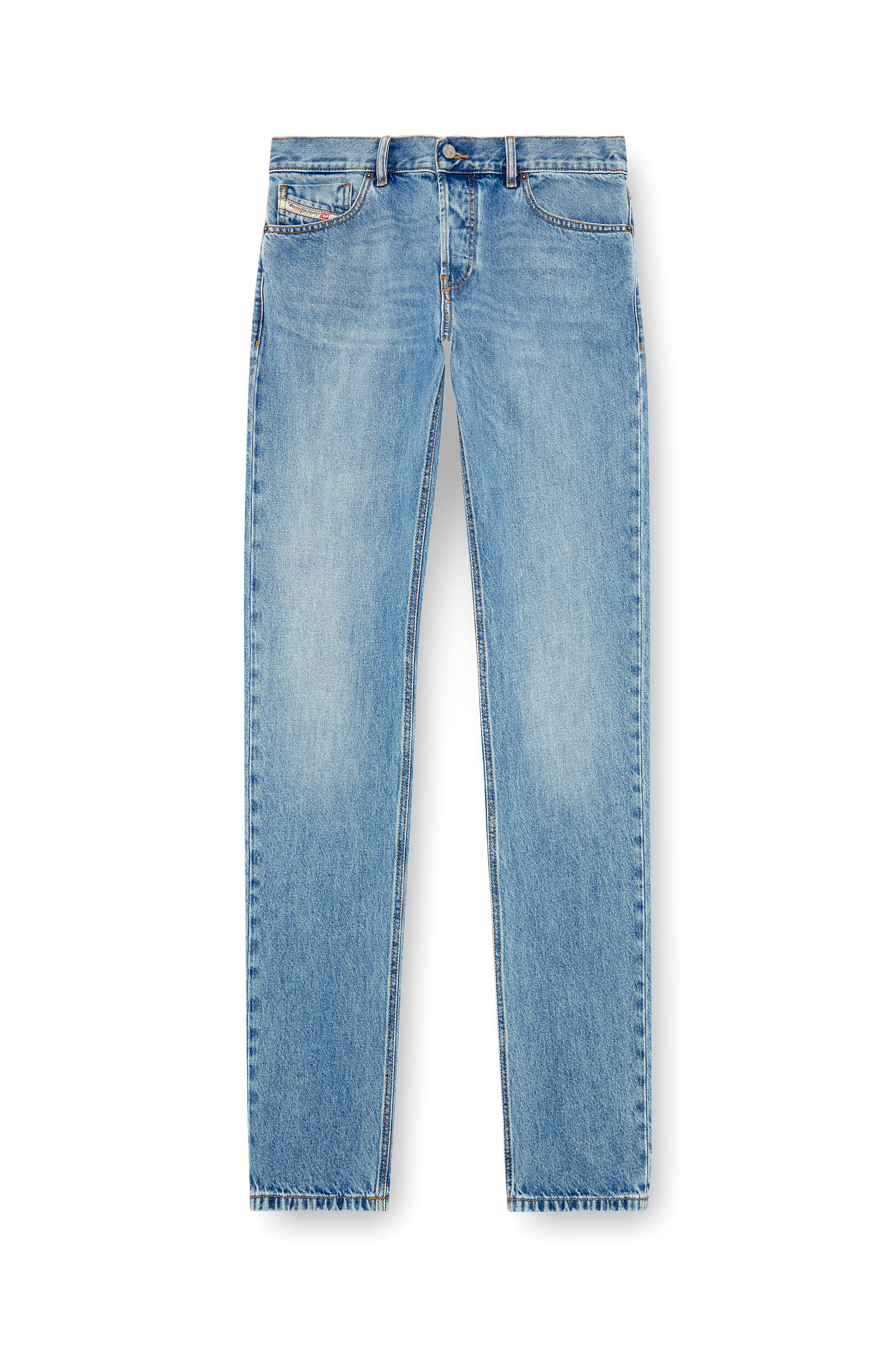 Diesel - Man Straight Jeans 1995 D-Sark 09I29, Light Blue - Image 3