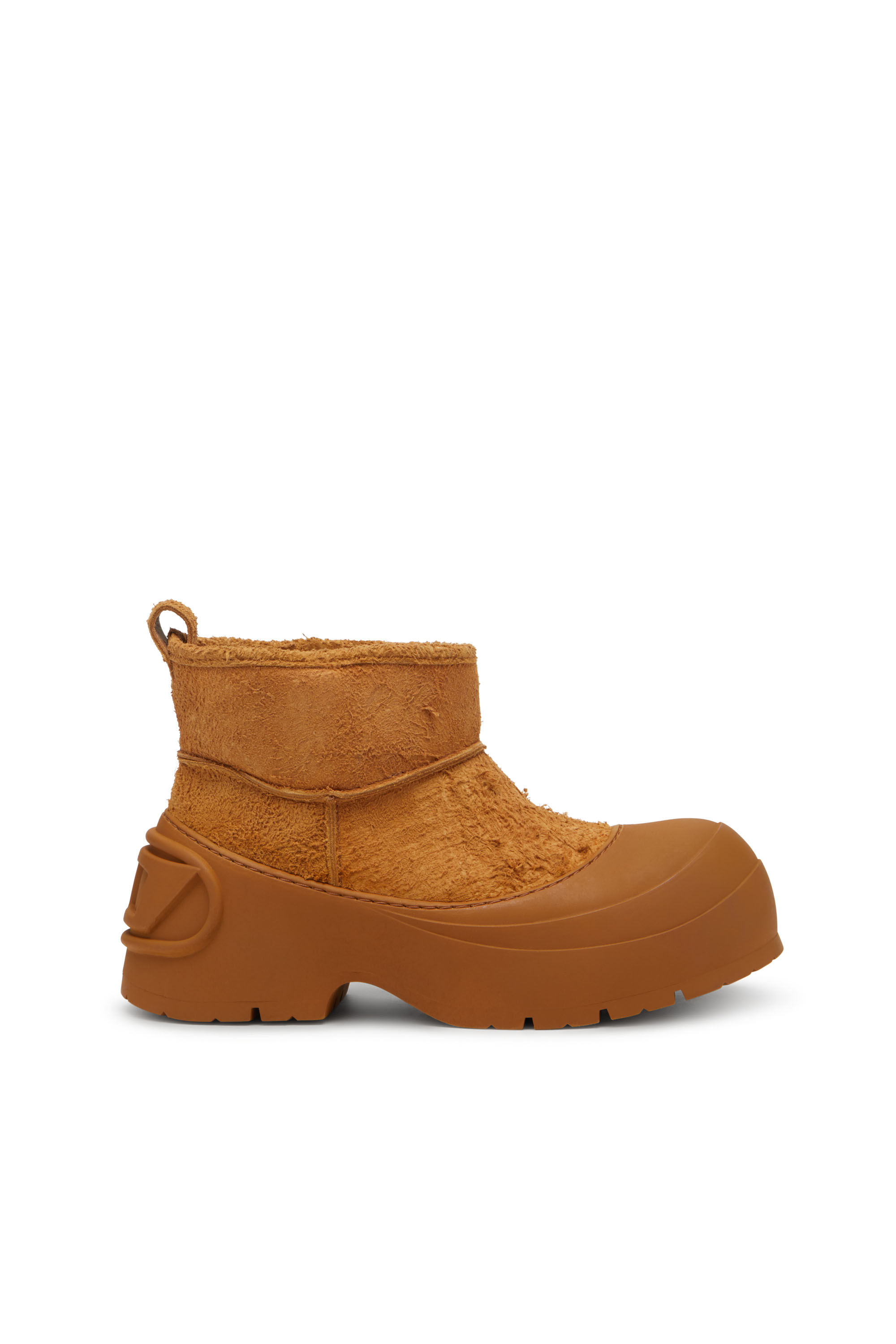 D-DONALD MONTONE, Brown Diesel - D-DONALD MONTONE, Man's D-Donald-Chunky ankle boot with lug sole in Brown - 1