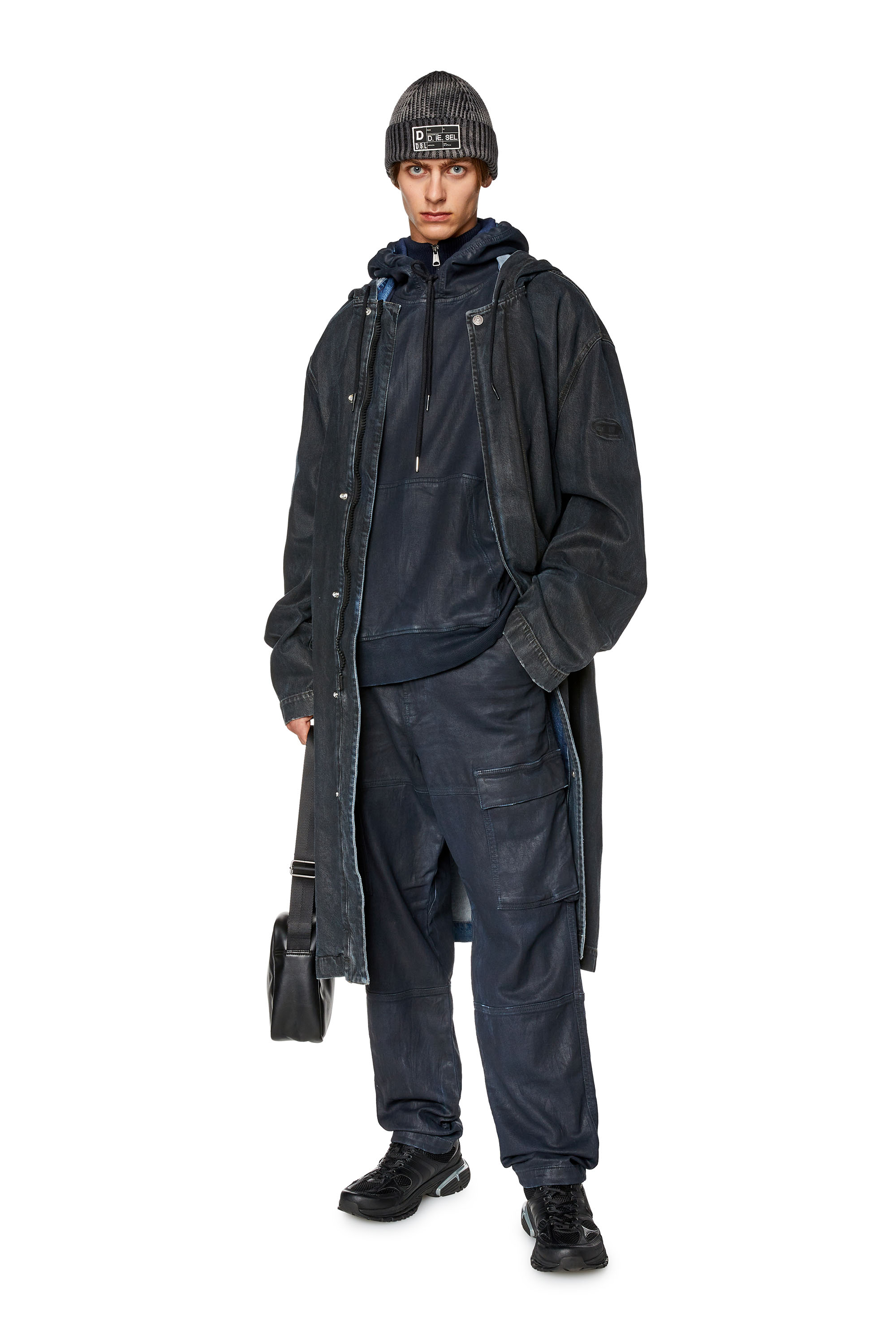 Diesel - Tapered Krooley JoggJeans® 09H05, Dark Blue - Image 4