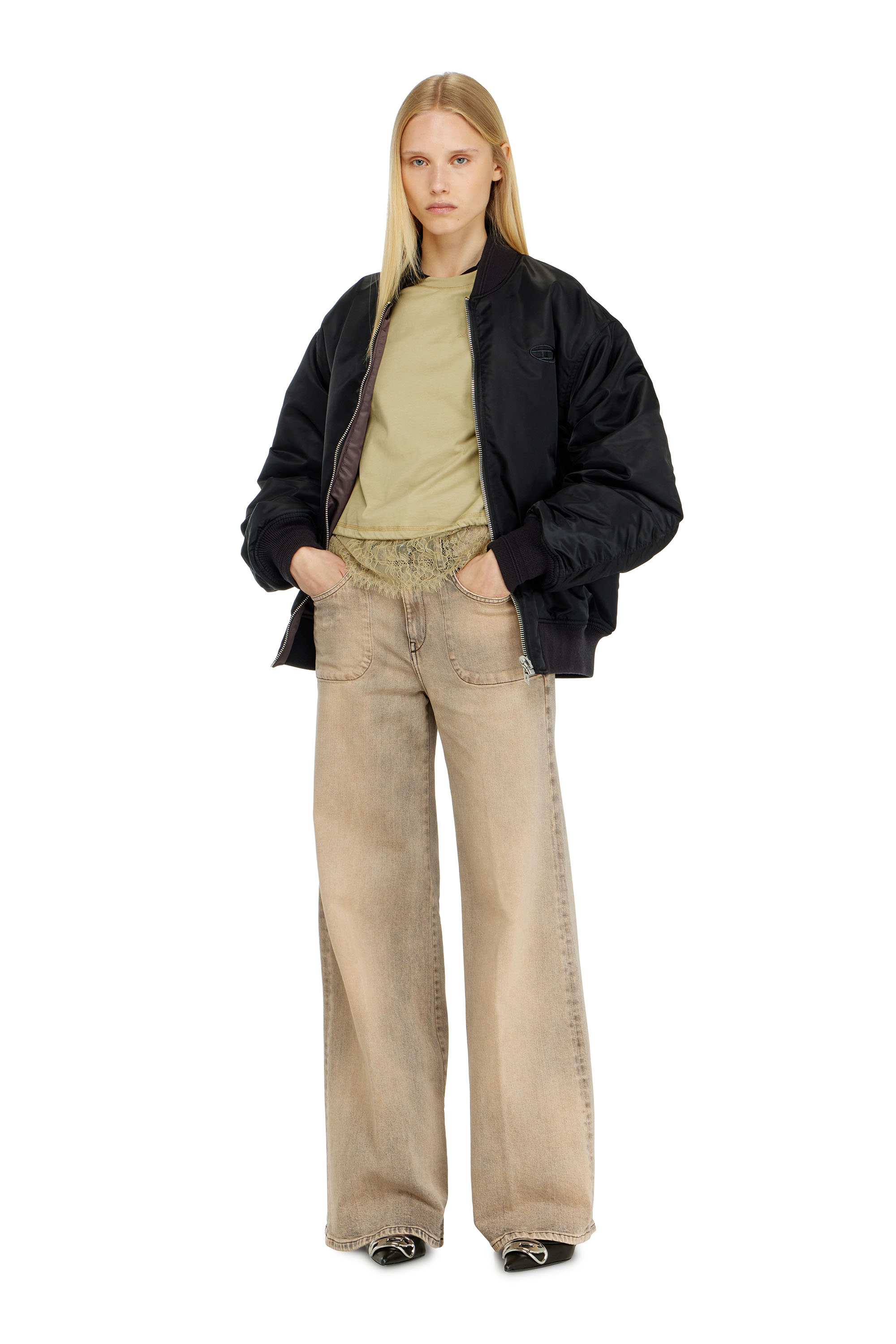 Diesel - Woman's Flare Jeans 1978 D-Akemi 09P53, null - 2