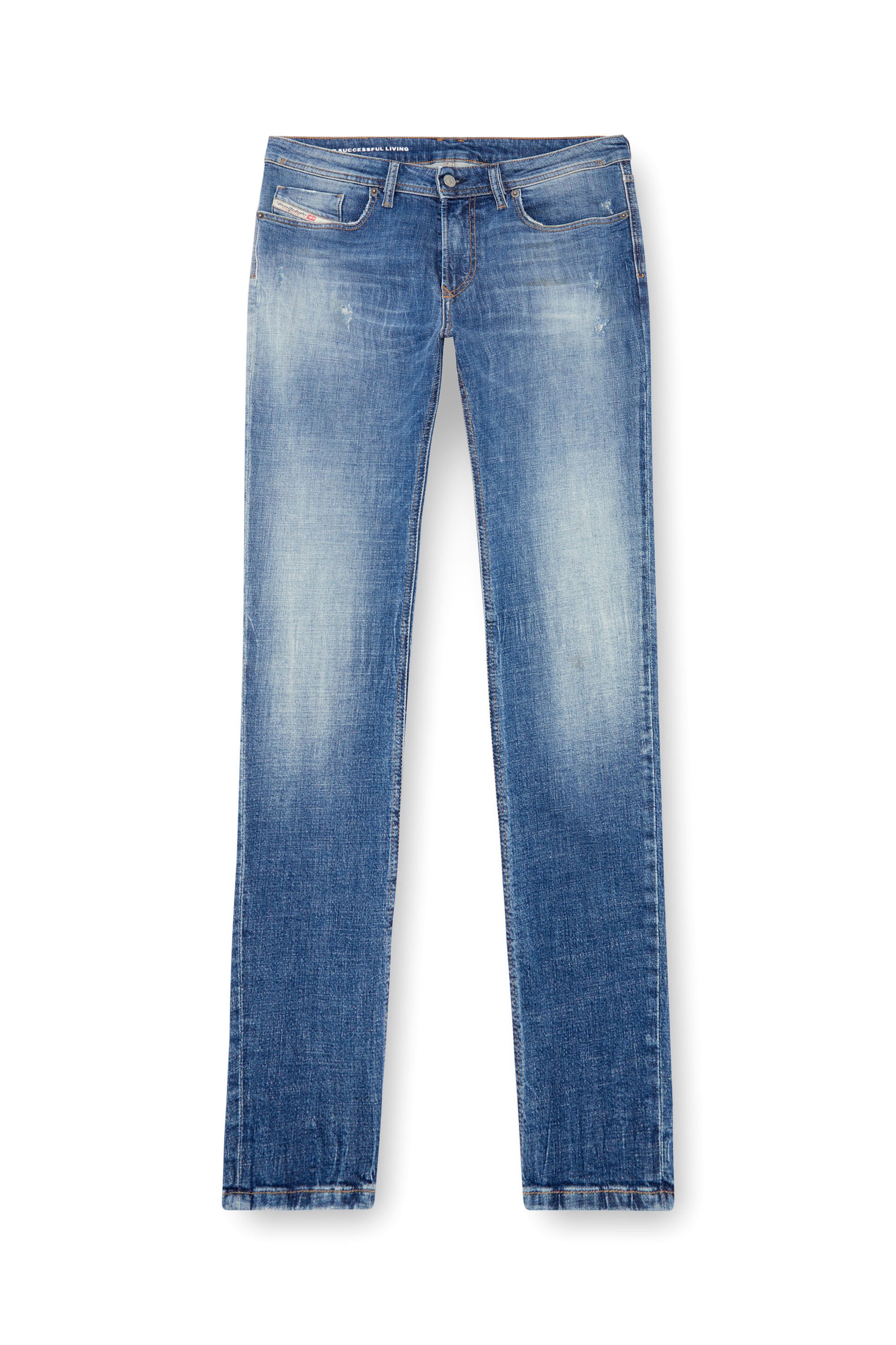 Diesel - Man's Skinny Jeans 1979 Sleenker 0GRDF, Medium blue - 3