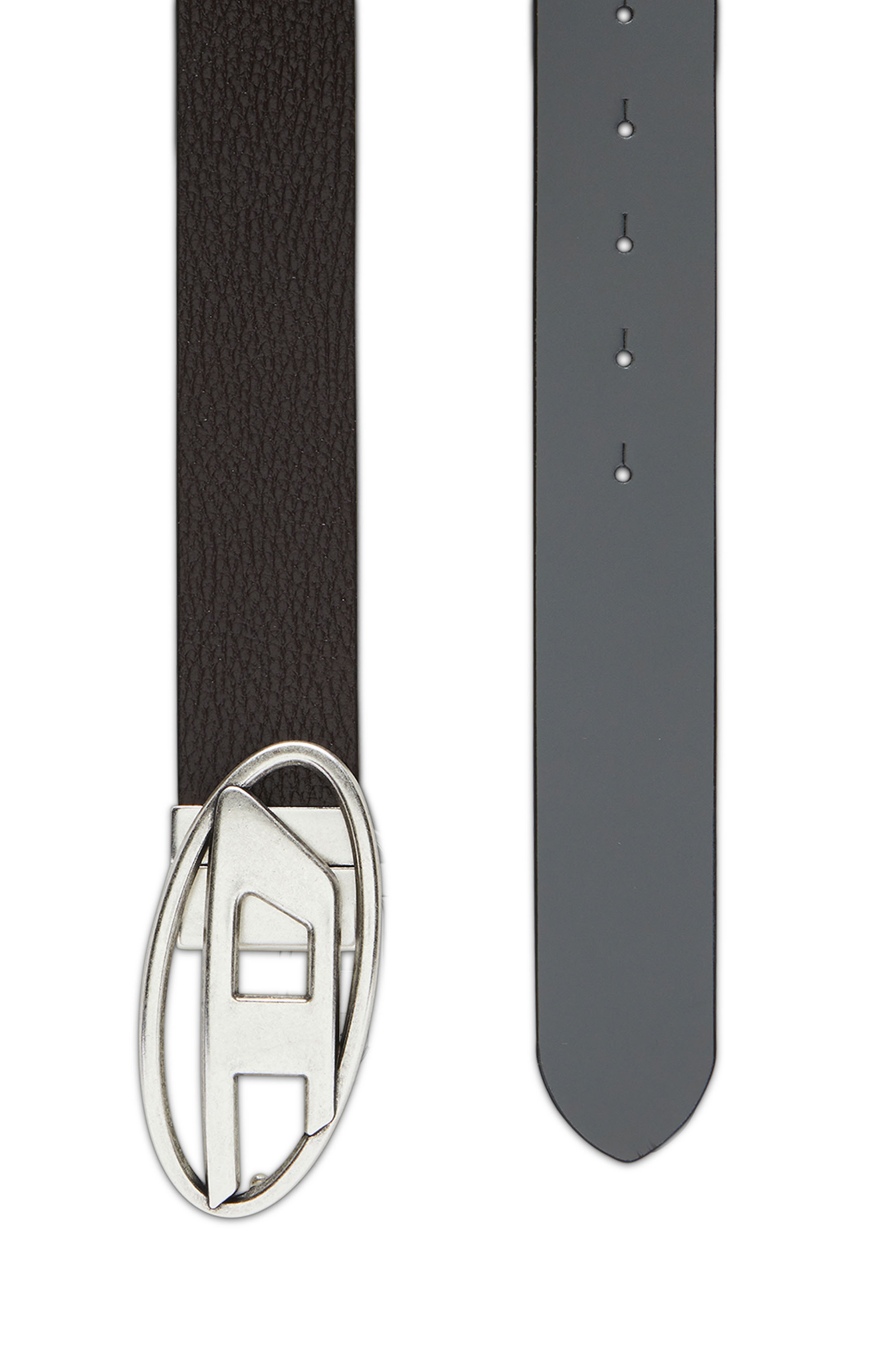 Diesel - B-1DR REV II, Man Reversible leather belt in Brown - Image 2