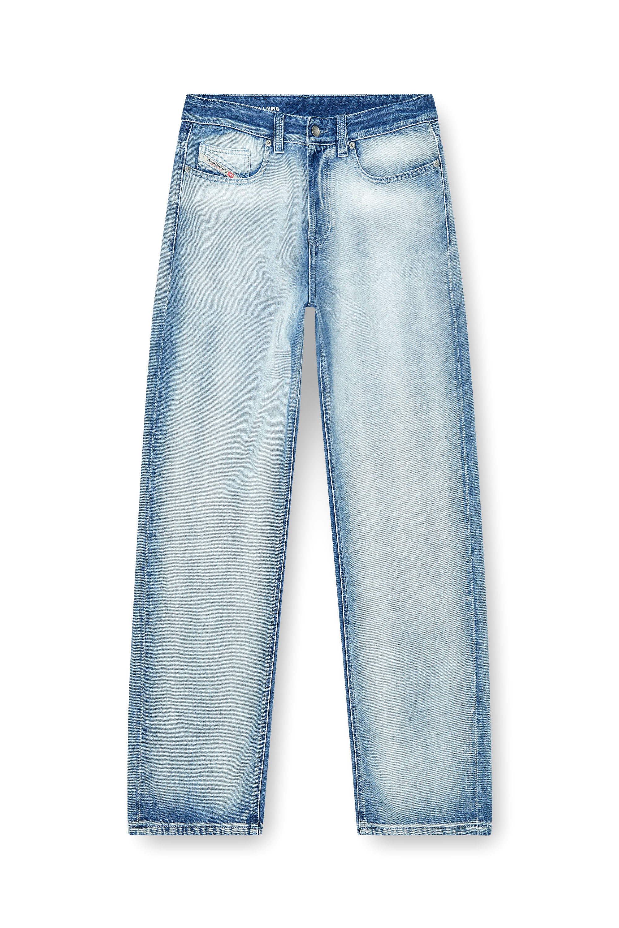 Diesel - Man's Relaxed Jeans 2001 D-Macro 09P29, Light Blue - 2