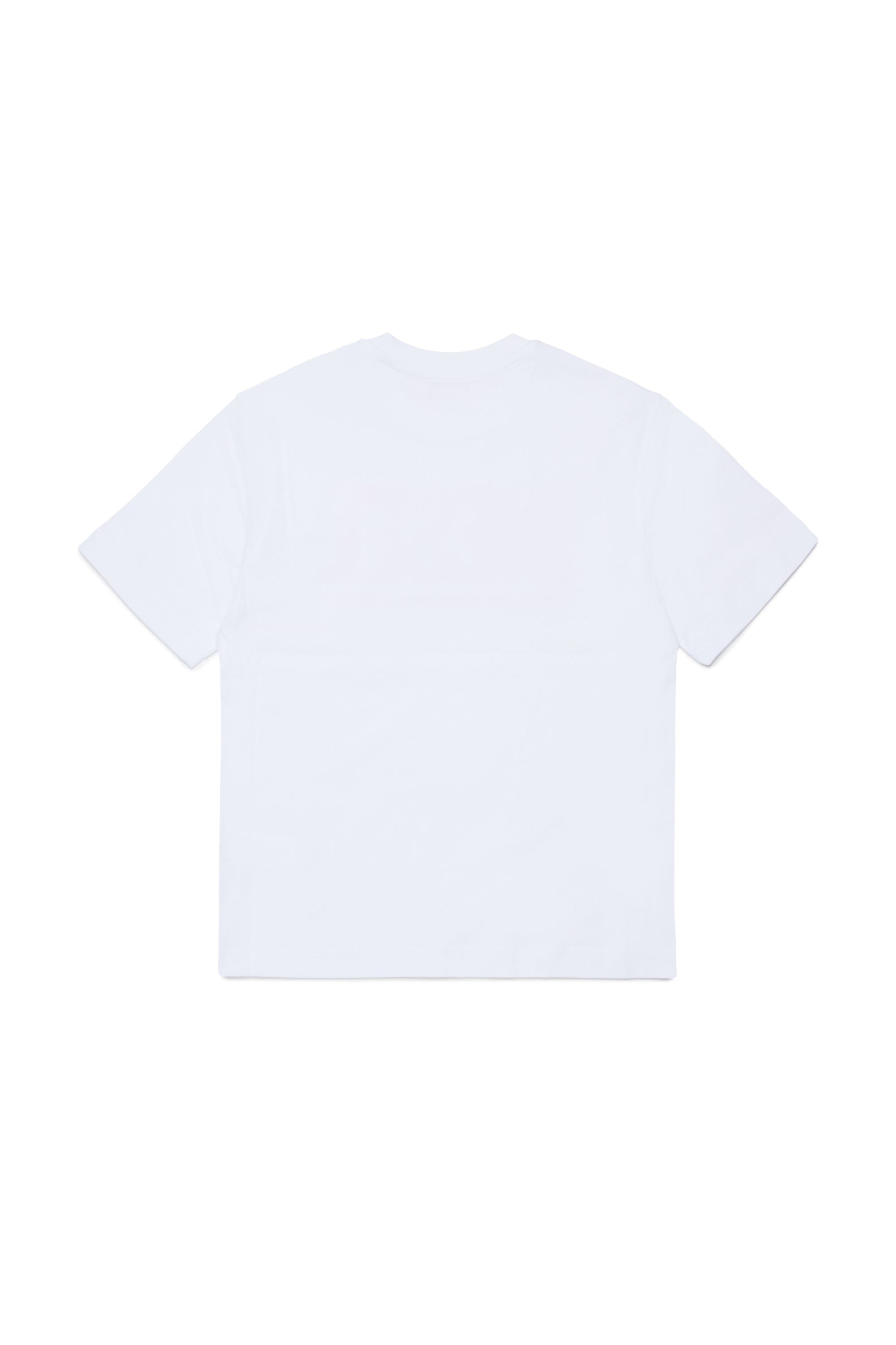 Diesel - THIDE OVER, Man's T-shirt with gradient print in White - 2