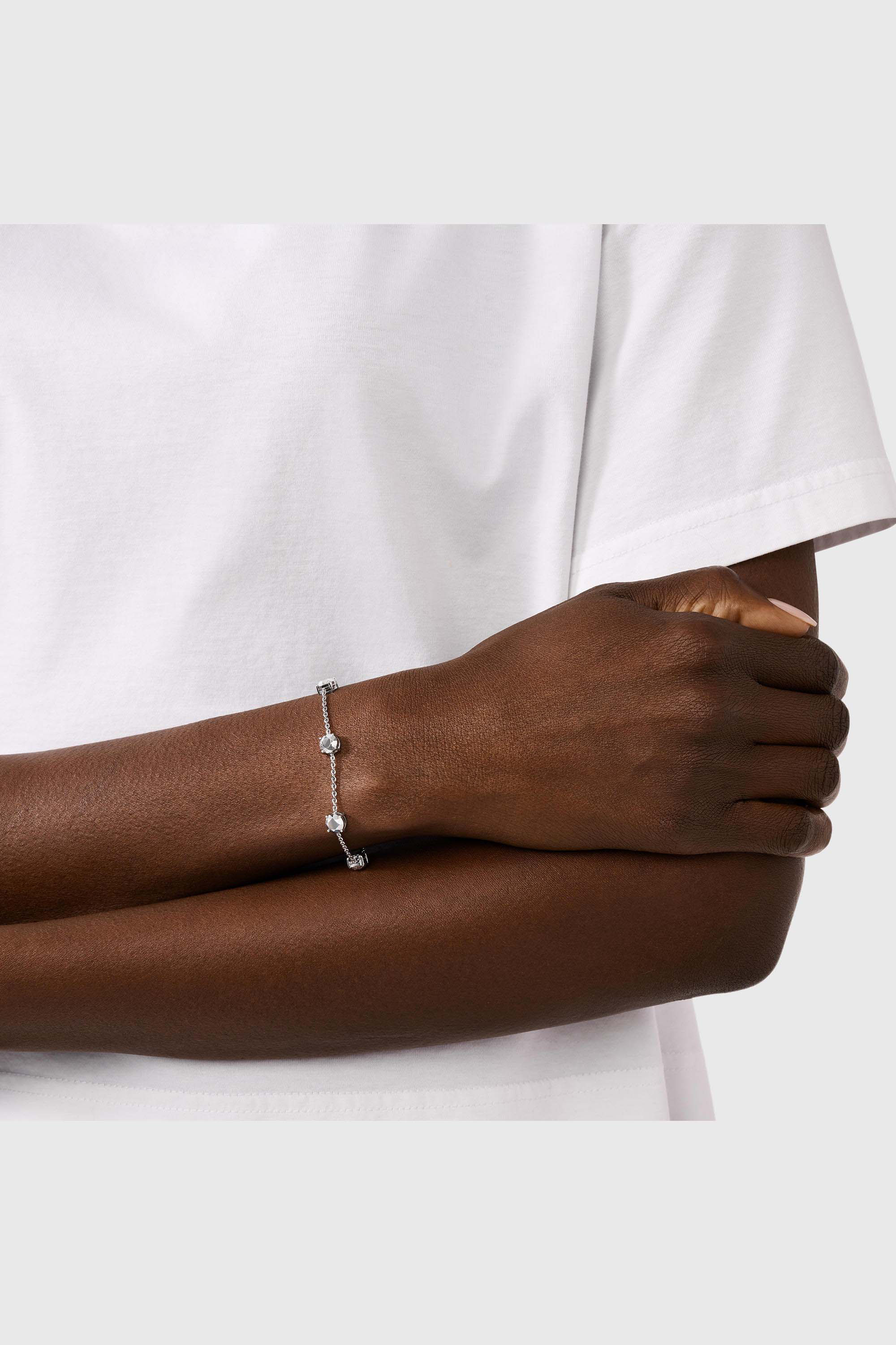 Diesel - DL1358040 STERLING SILVER JEWEL, Unisex's Sterling Silver Chain Bracelet in Silver - 4