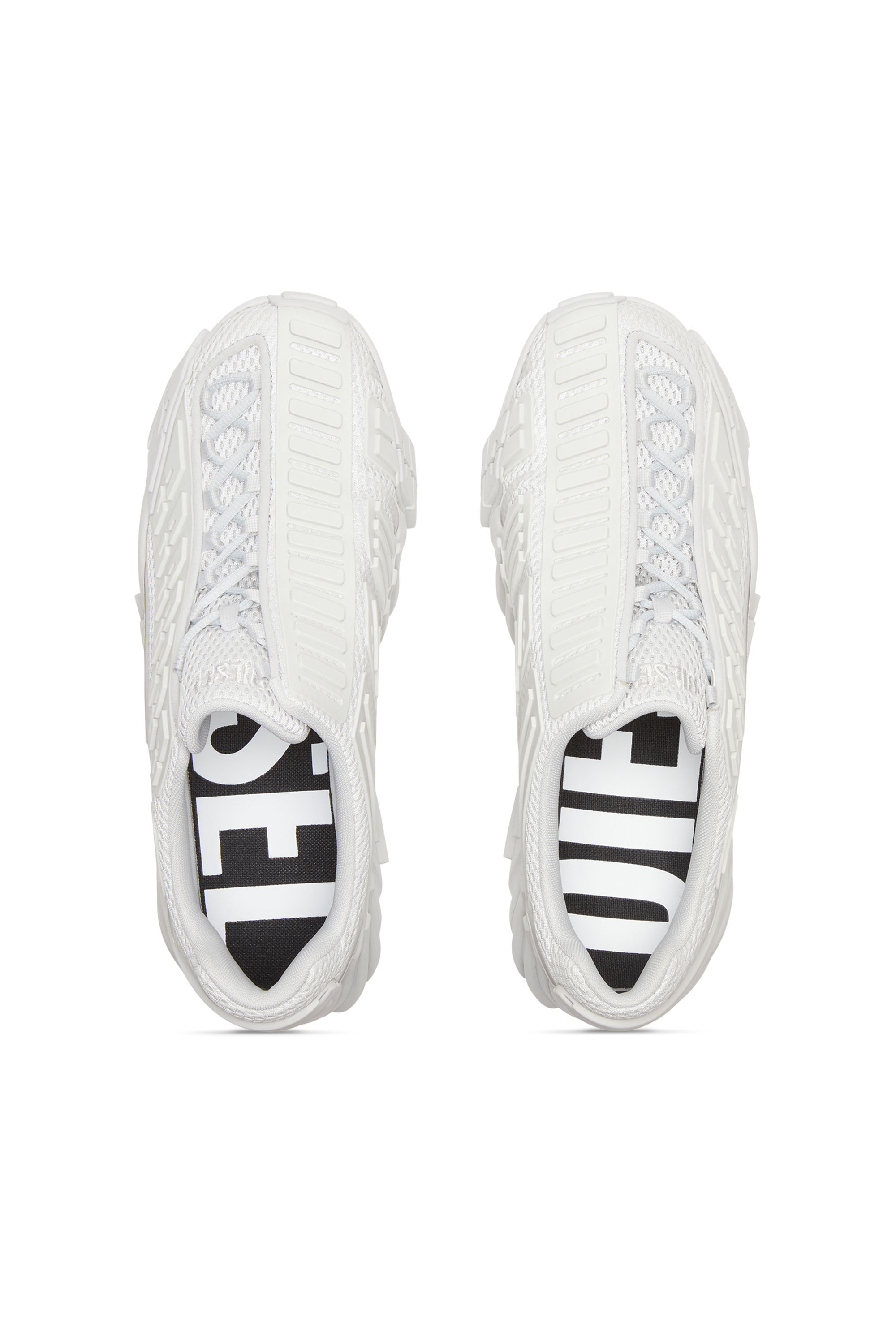 Diesel - S-PROTOTYPE V2, Man's S-Prototype V2 - Sneakers in mesh and rubber in White - 5