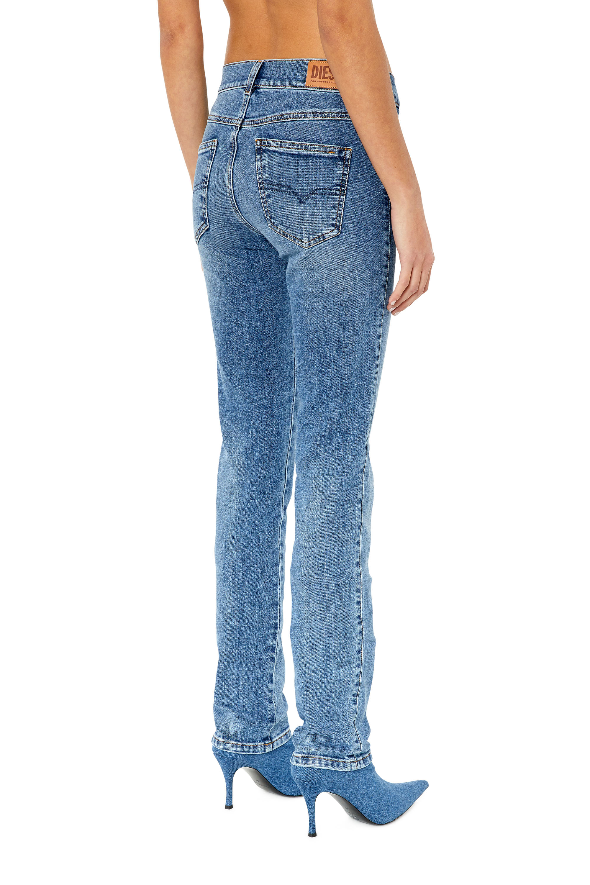 Diesel - Straight Jeans Sandy E09AA, Medium blue - Image 2