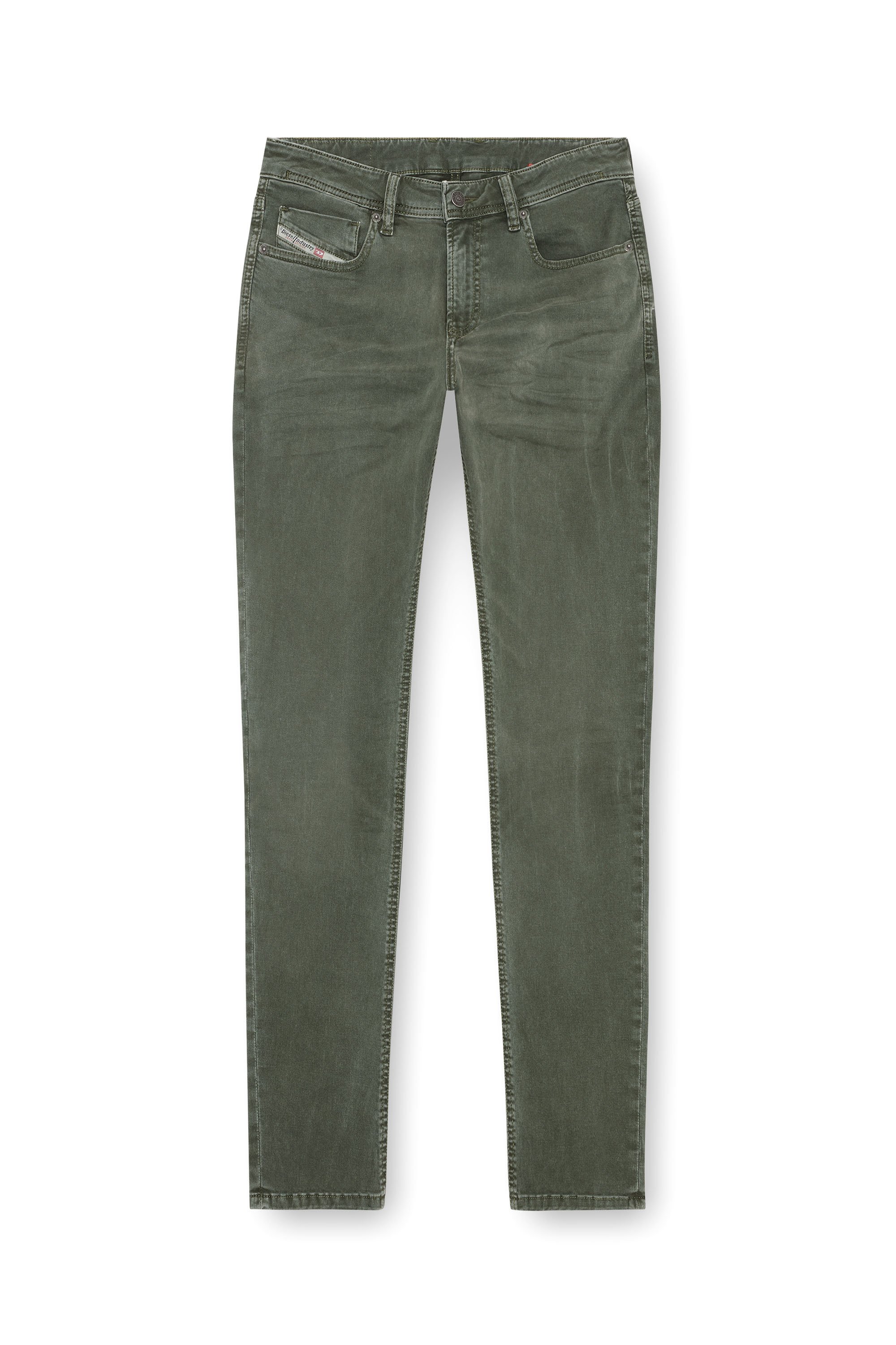 Diesel - Man's Skinny Jeans 1979 Sleenker 0ENAK, Green - 3