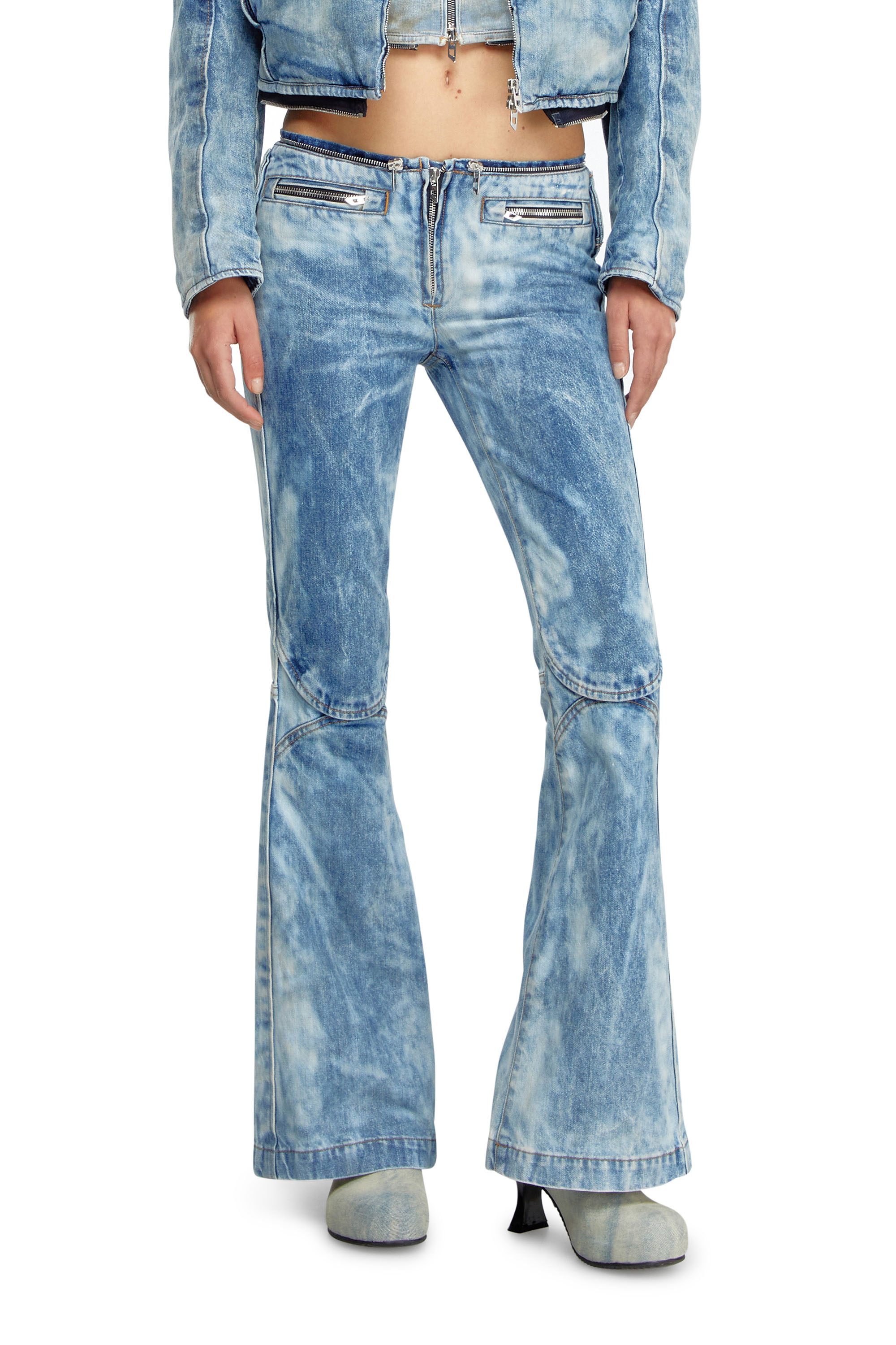 Diesel - Straight Jeans D-Gen 0PGAM, Light Blue - Image 2